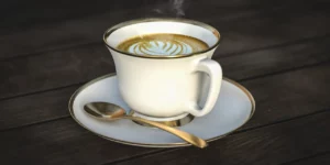 커피 양치 순서 중 커피사진